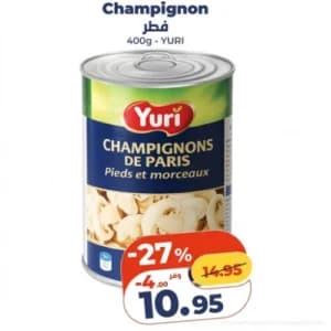 Champignons de Paris (Pieds et morceaux)