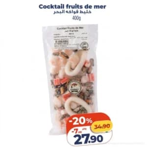 Cocktail fruits de mer
