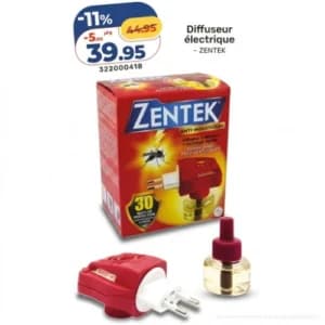 Diffuseur électrique anti-moustiques Zentek