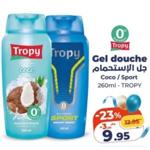 Gel douche TROPY Coco / Sport