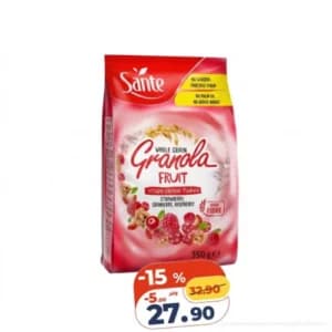 Granola Fruits Rouges Sante