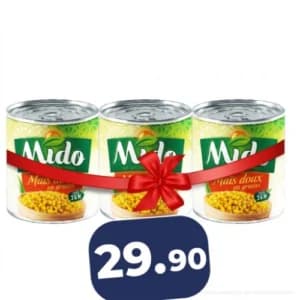 Maïs doux en grains MIDO 150g x3