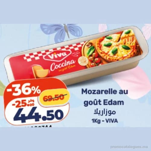 Mozarelle au goût Edam