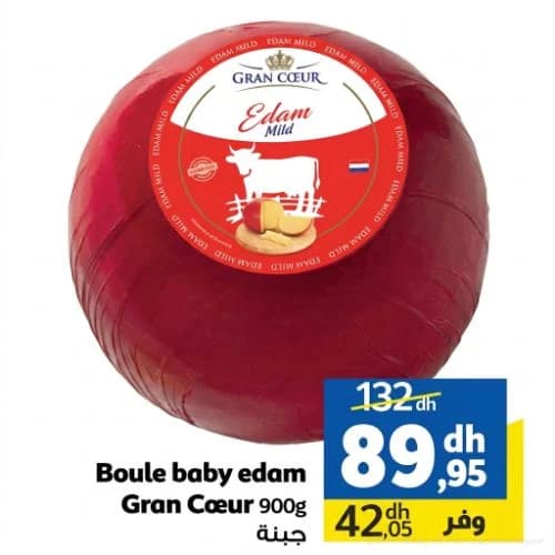 Boule baby edam Gran Cœur 900g