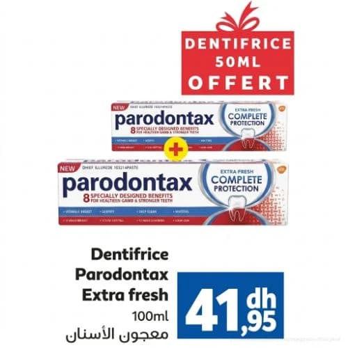 Dentifrice Parodontax Extra Fresh