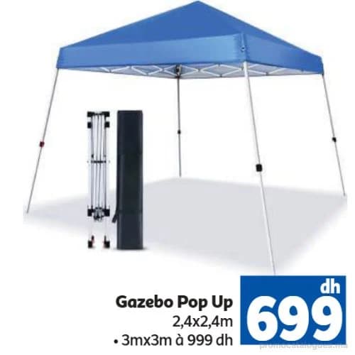 Gazebo Pop Up 2,4x2,4m