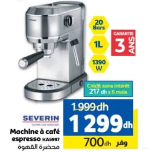 محضرة القهوة إسبريسو SEVERIN KA5997
