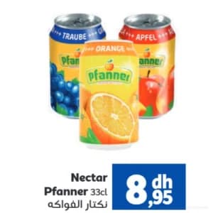 نكتار الفواكه Pfanner 33 ملل