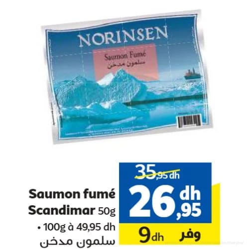 Saumon fumé Scandimar
