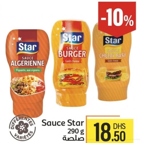 Sauce Star Variétés