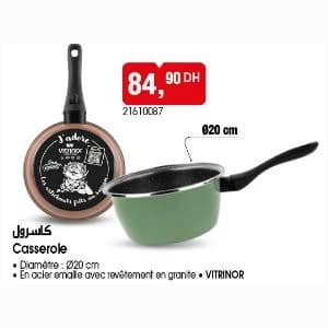 Casserole VITRINOR Ø20 cm