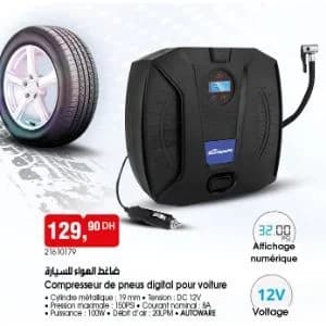 Compresseur de pneus digital pour voiture