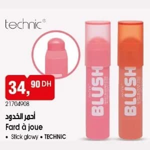 Fard à joue Stick Glowy Technic