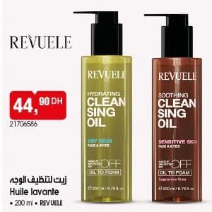Huile Lavante Visage REVUELE