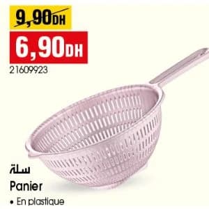 Panier en plastique