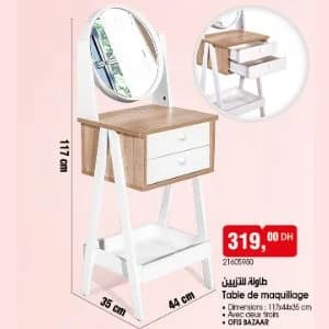 Table de maquillage