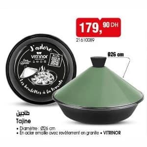 Tajine Ø26 cm Vitrinor