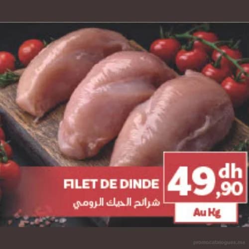 Filet de dinde