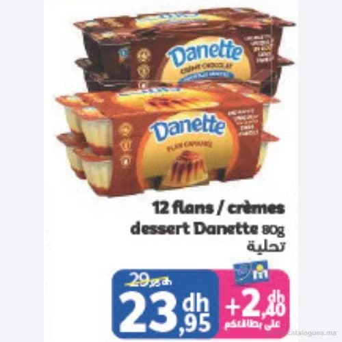 Flans / Crèmes dessert