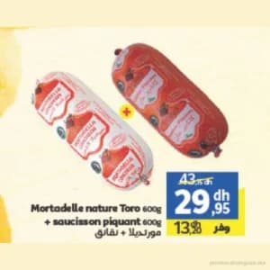 Mortadelle nature + saucisson piquant