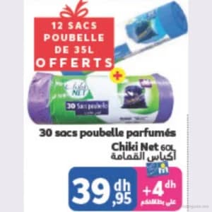 Sacs poubelle parfumés