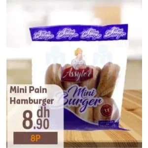 Assylor Mini Pain Hamburger 8P