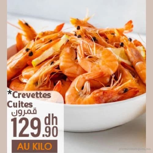 Crevettes Cuites
