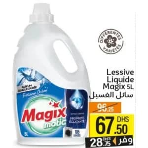 Lessive Liquide Magix Matic 5L