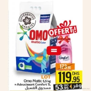 Lessive Matic et Adoucissant