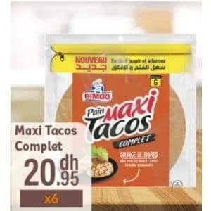 Pain Maxi Tacos Bimbo Complet
