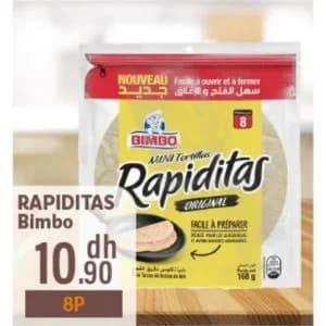 Rapiditas Bimbo Mini Tortillas Original