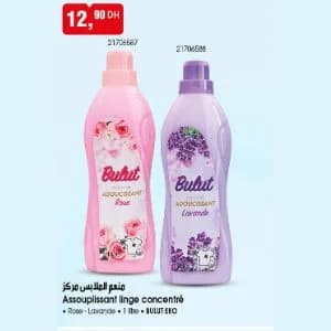 Assouplissant linge concentré Rose / Lavande Bulut Eko