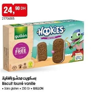 Biscuit fourré vanille Hookies