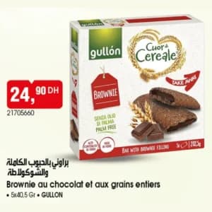 Brownie au chocolat et aux grains entiers