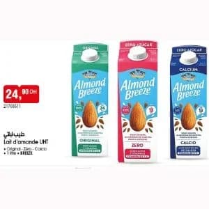 Lait d'amande UHT (Original / Zéro / Calcio)