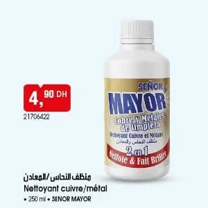 Nettoyant cuivre/métal Senor Mayor