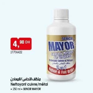Nettoyant cuivre/métal Senor Mayor