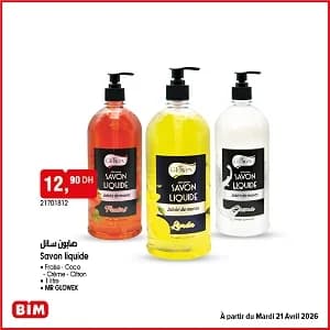 Savon Liquide MR GLOWEX
