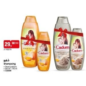 Shampoing CADUM Divers Parfums