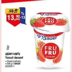 Yaourt dessert Fru Fru