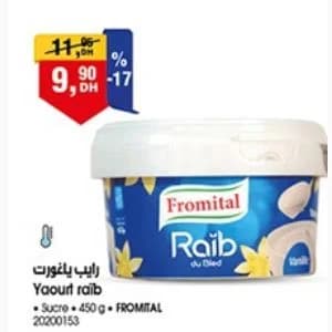 Yaourt raïb Sucre