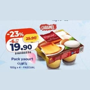 Pack Flan Crème Caramel Pascual