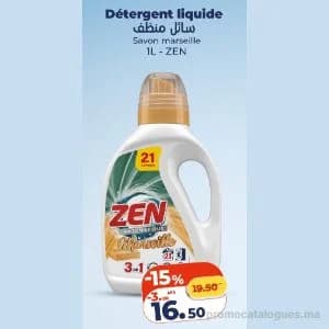 Détergent liquide ZEN Savon de Marseille