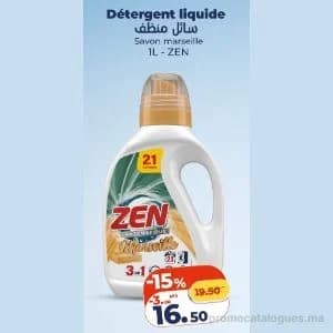 Détergent liquide ZEN Savon de Marseille
