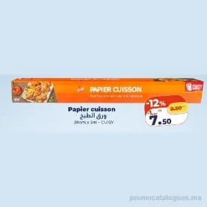 Papier cuisson